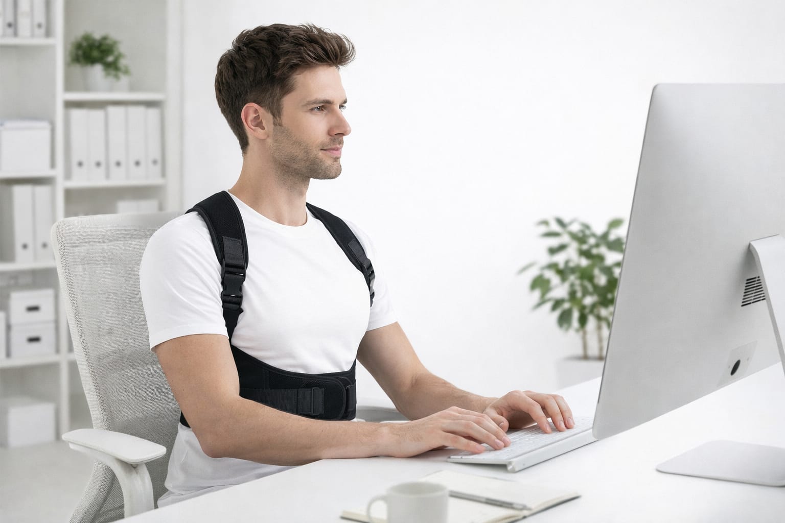 Adjustable Posture Corrector for Men & Women – Back & Shoulder Support