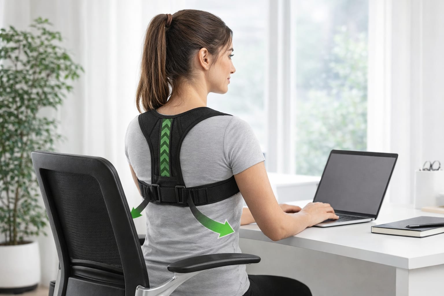 ProAlign™ Posture Corrector – Premium Back & Shoulder Support Brace for Men & Women